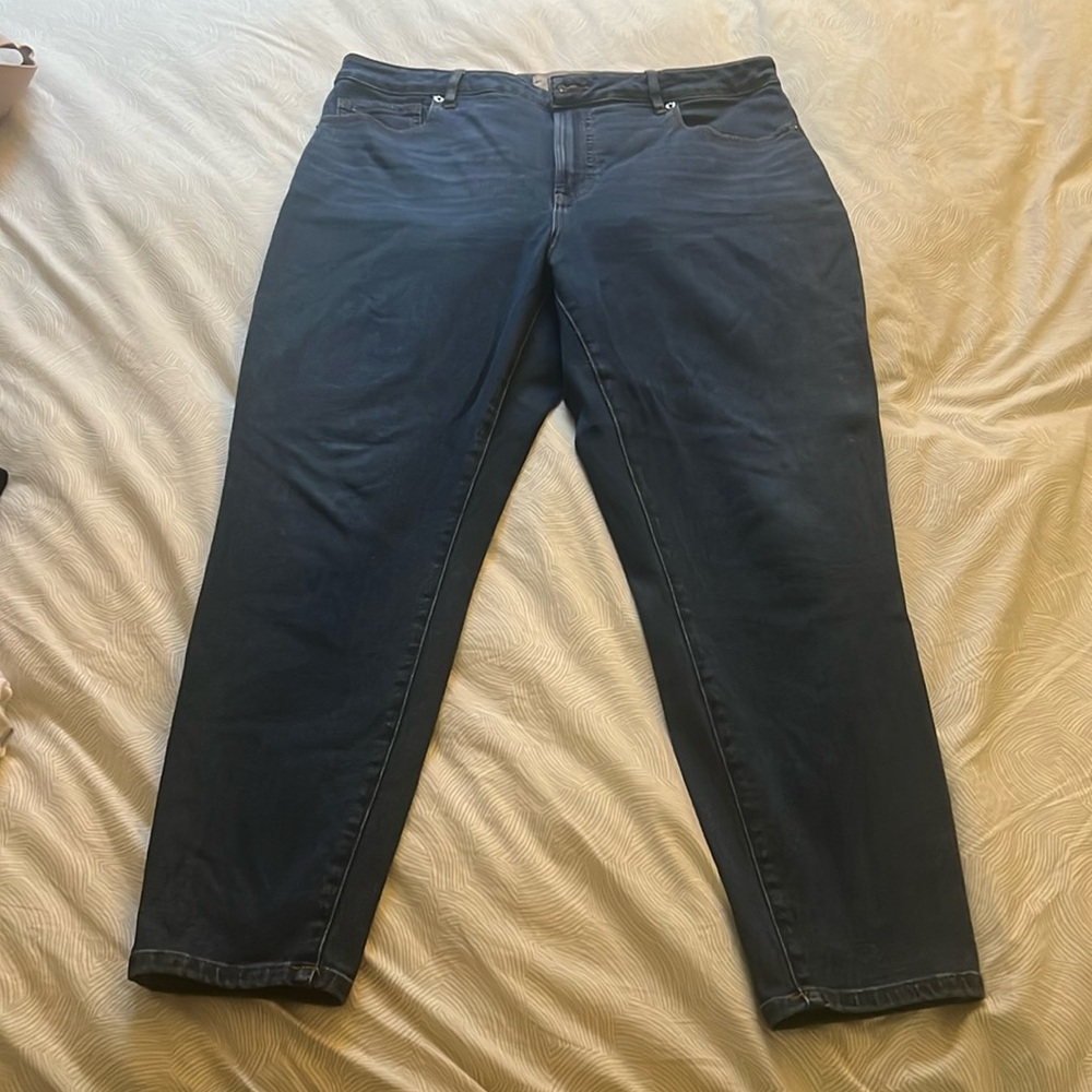 Everlane Curvy High Rise Crop Skinny Jean, 33
